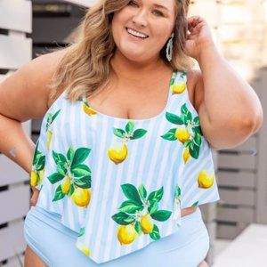 Sunny Business Swim Top